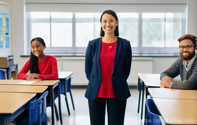 AI 기반 교육 플랫폼의 미래 - **Prompt: Personalized Adaptive Learning for a Teenager**
    "A diverse teenage student, approximat...