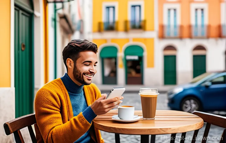 모바일 학습의 성장과 그 영향 - Prompt 1: The Flexible Learner in a Portuguese Café**